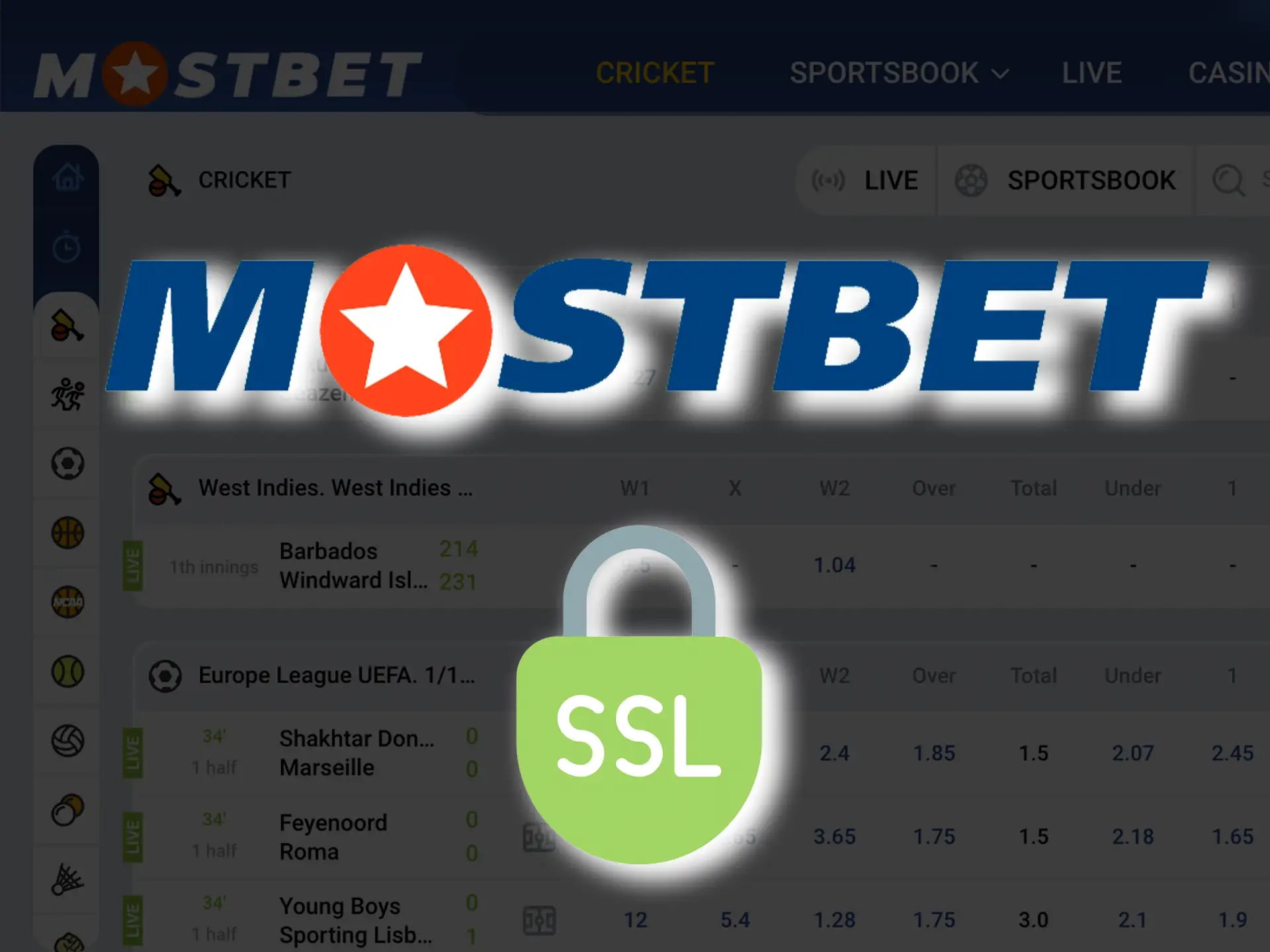 Mostbet security